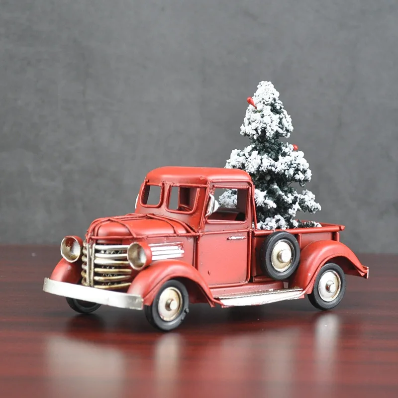 Vintage Collectible Trucks - Kerst Creatieve Geschenken Vintage Truck Model