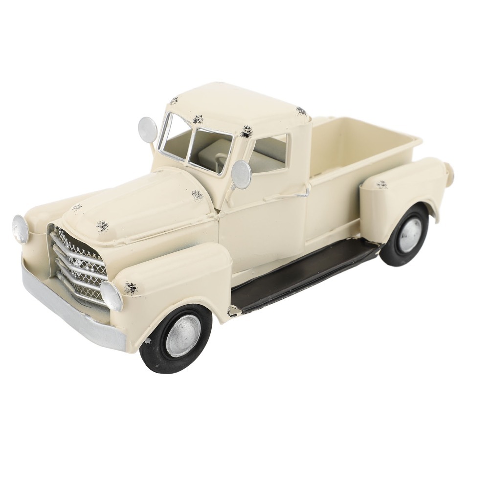 Vintage Collectible Trucks - Verzamelbare voertuigen: ijzeren pick-up truck model,