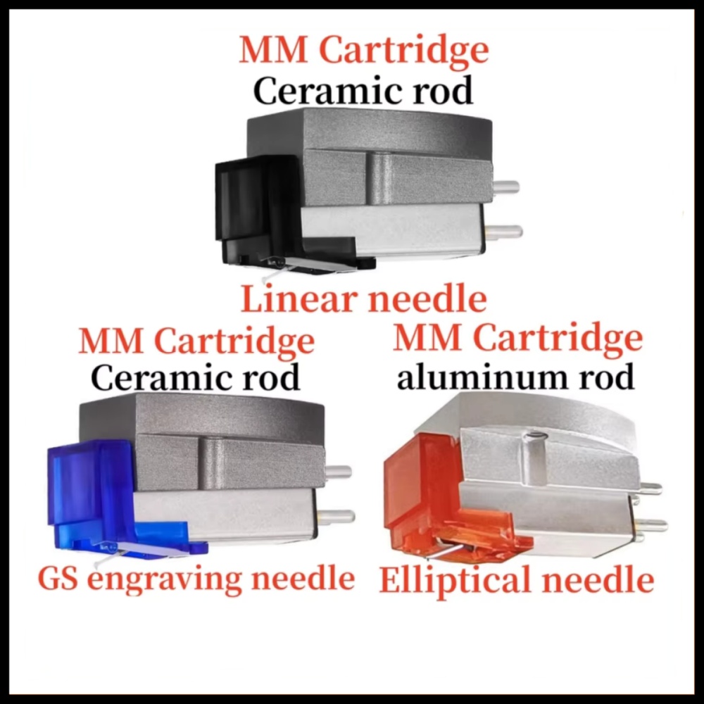 Record Player Needle - MM Magnetische Cartridge Diamant Naaldpunt Aluminium