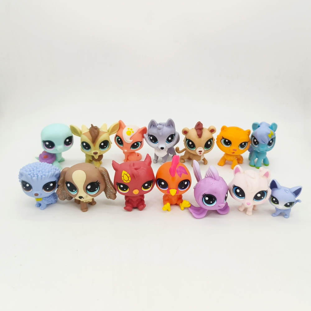 Vintage Items Collection - Vintage originele schattige grote ogen dieren