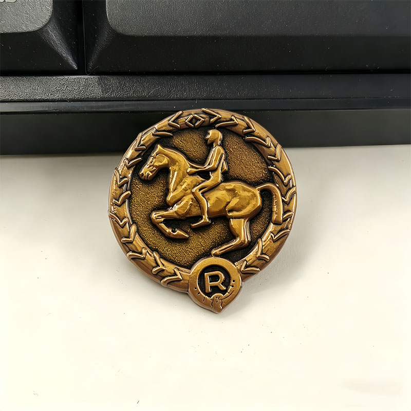 Vintage Collectible Jewelry - Duitse jonge ruiterbadge Duitse paardrijdersbadge Vintage