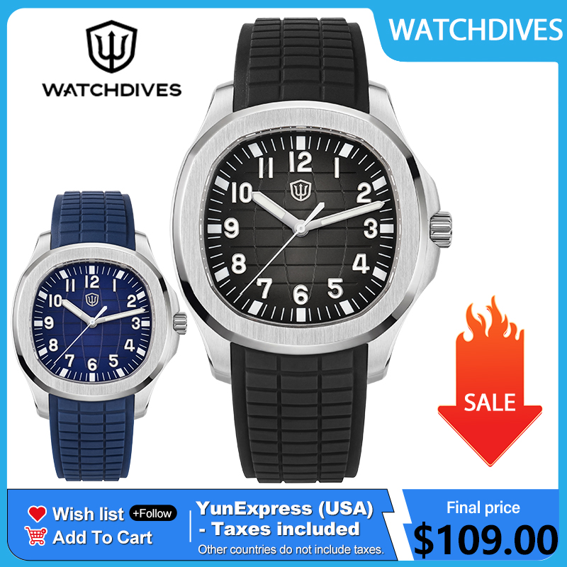 Vintage Watch Collecting - Watchdives WD008 38mm Dive Herenhorloge VH31