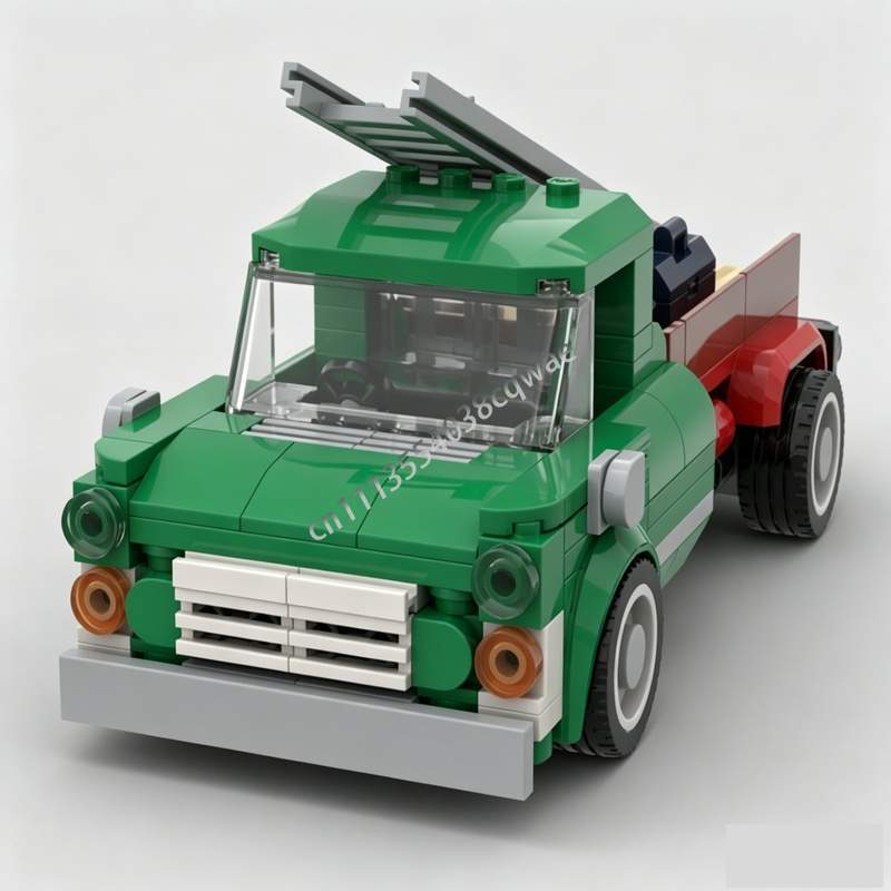 Vintage Collectible Trucks - 225 onderdelen Vintage Utility Pick-up Truck