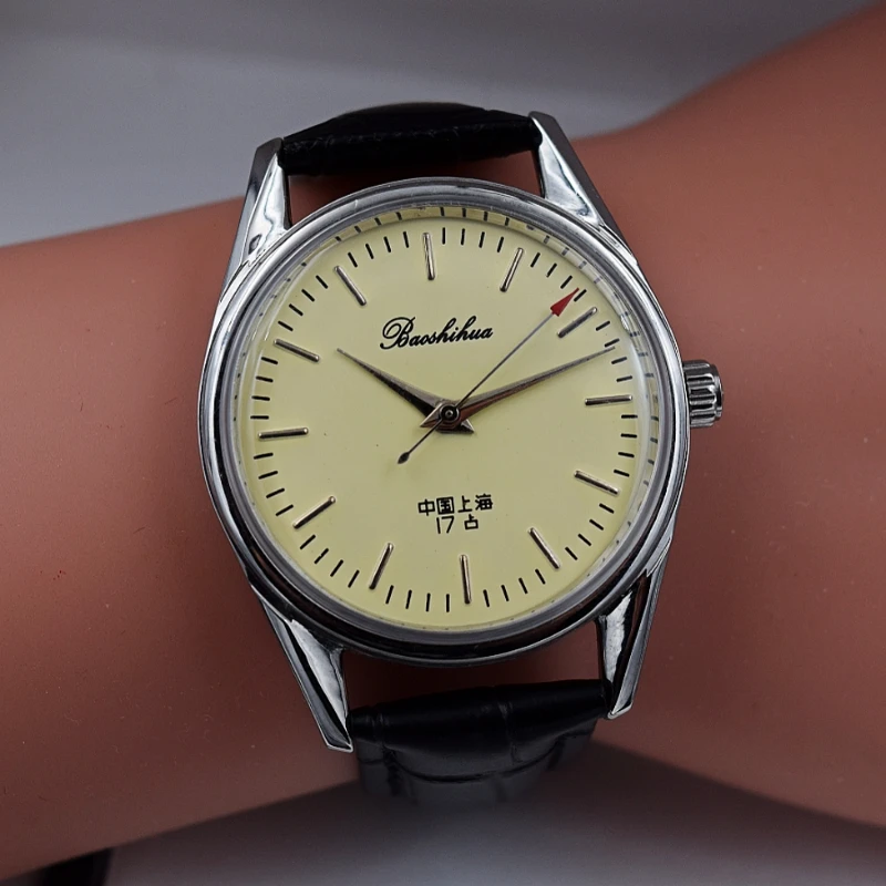 Vintage Watch Collecting - Antiek Shanghai Horloge Voor Mannen Vintage