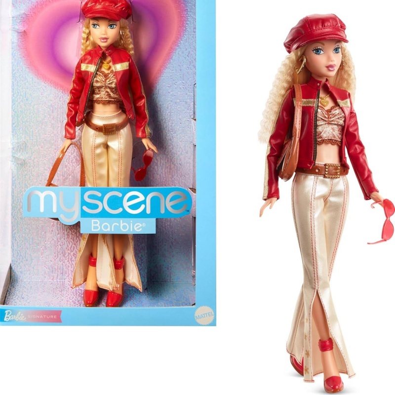 Vintage Collectible Barbie Dolls - Op voorraad Vintage verzamelbare modepop-outfit Rode