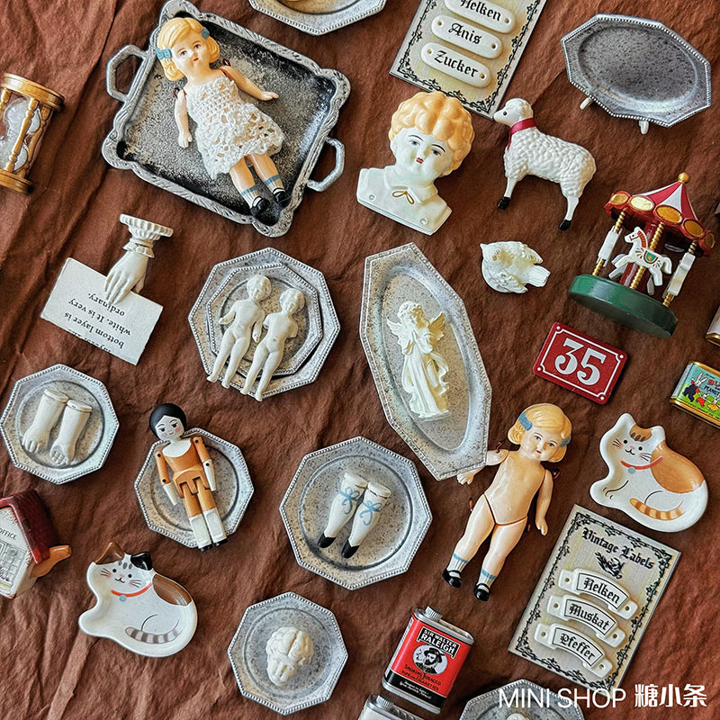 Miniatuur vintage poppenset, h - Vintage Collectible And Vintage Dolls recensie en prijs