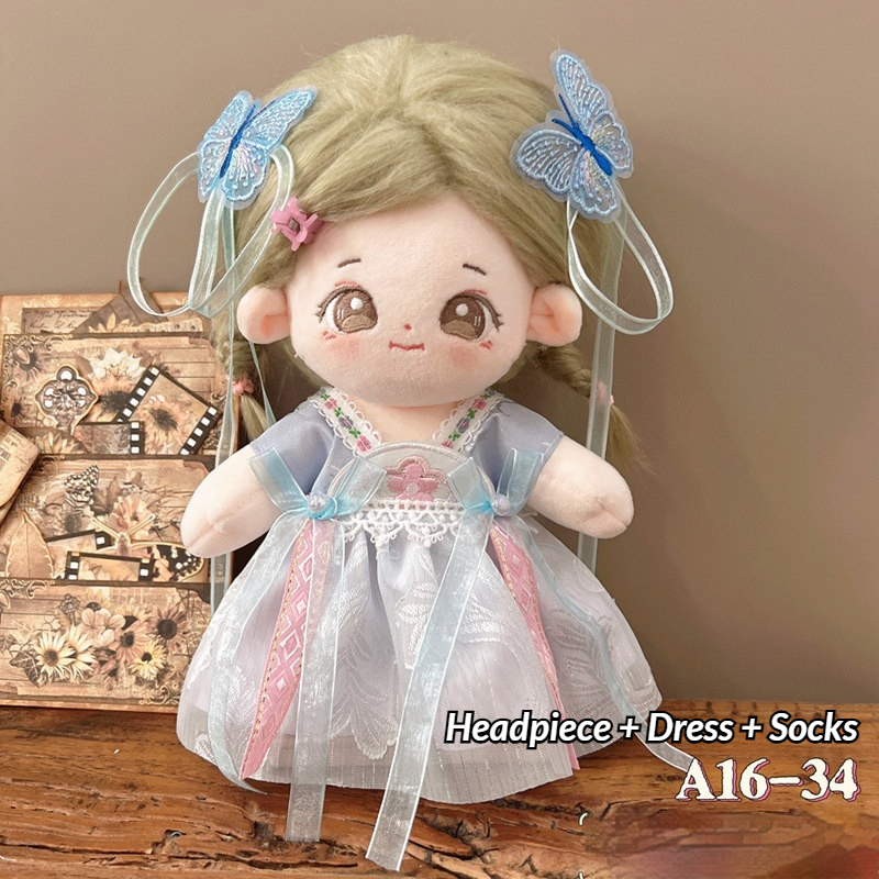 Chinese stijl Hanfu poppenoutf - Vintage Collectible And Vintage Dolls recensie en prijs