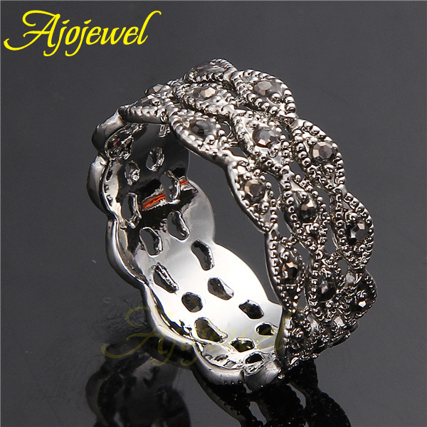 Ajojewel 3 Laags Strass Ring Z - Vintage Items Collection recensie en prijs