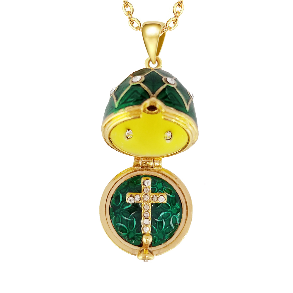 Emaille Faberge Paasei Hanger  - Vintage Collectible Jewelry recensie en prijs