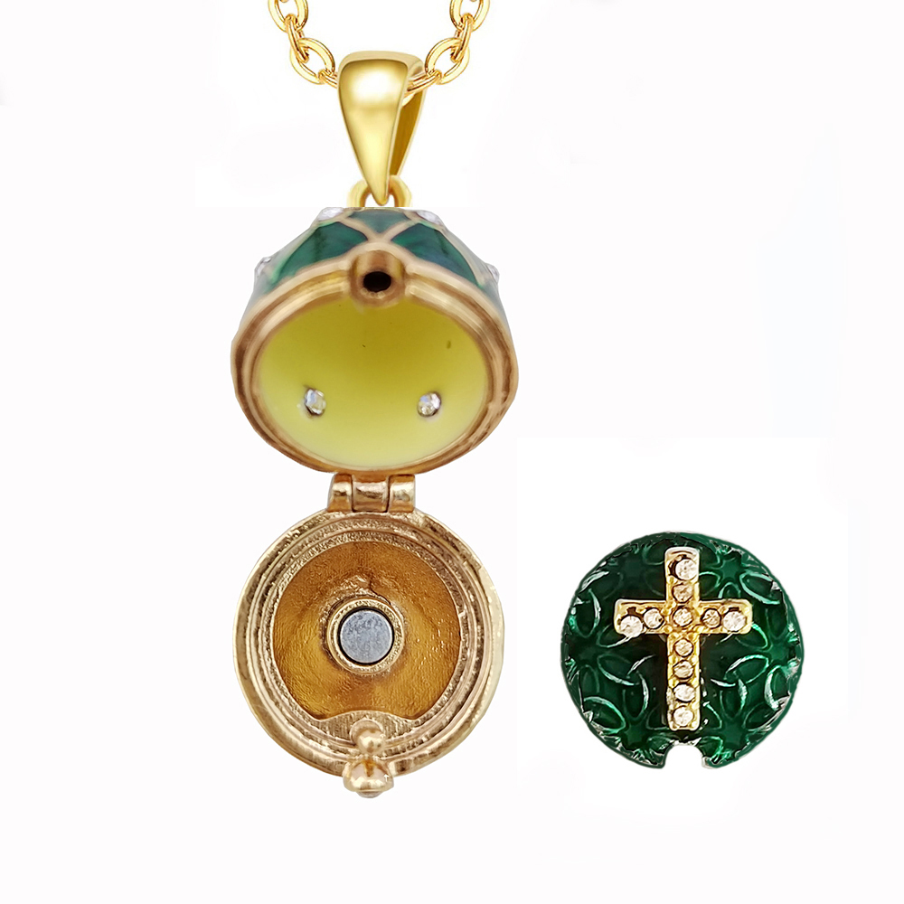 Emaille Faberge Paasei Hanger  - Vintage Collectible Jewelry recensie en prijs