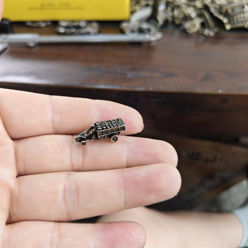 IJzeren miniatuurtruck in retr - Vintage Collectible Trucks recensie en prijs
