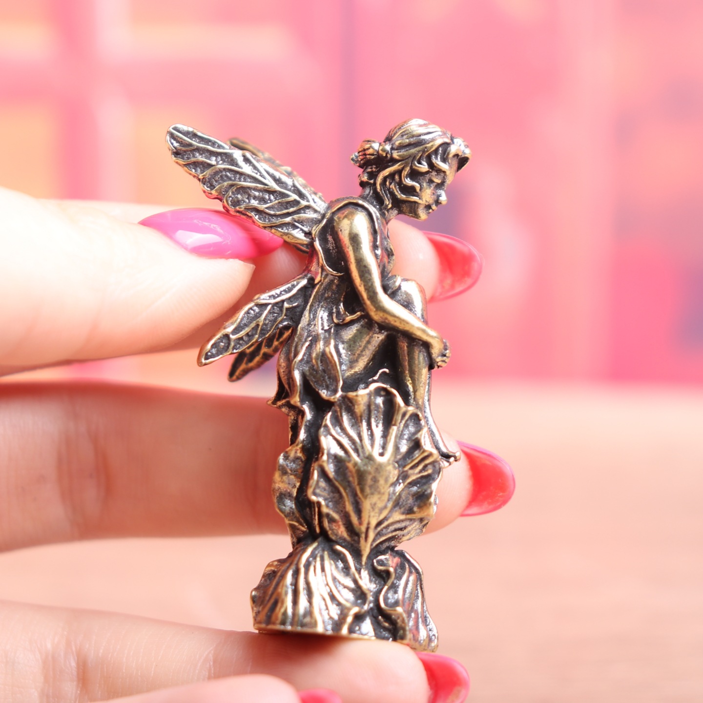Vintage messing feeënfiguur, f - Vintage Fairy Figurines Collectible recensie en prijs