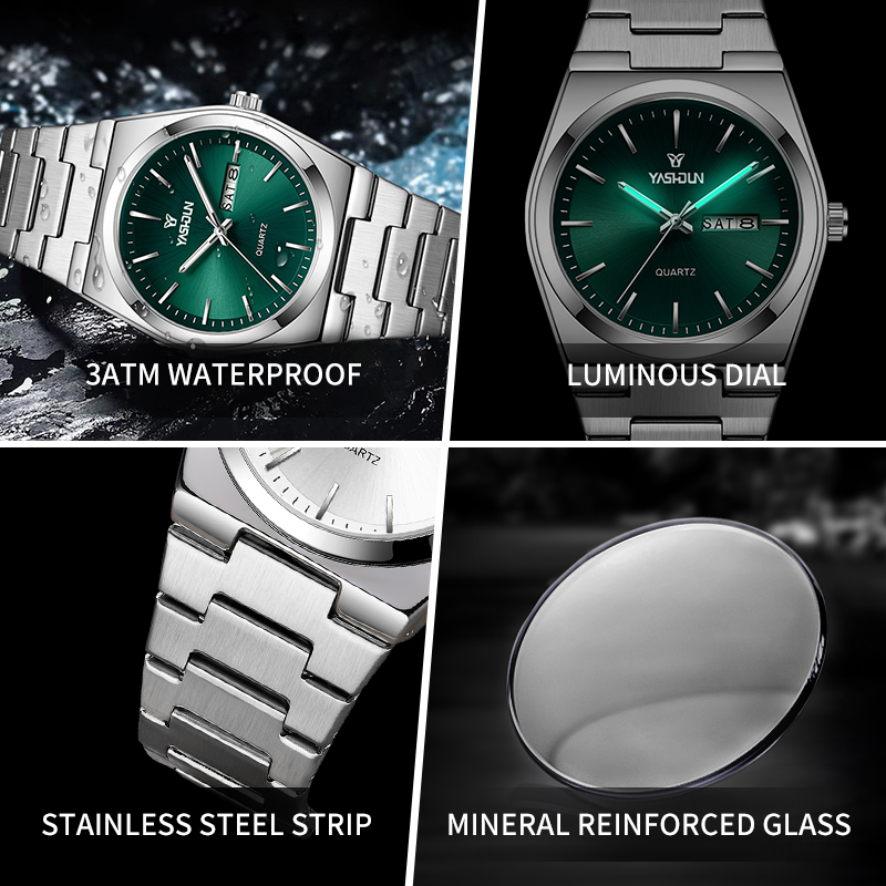 Topmerk Luxe RVS Quartz Horlog - Vintage Watch Collecting recensie en prijs