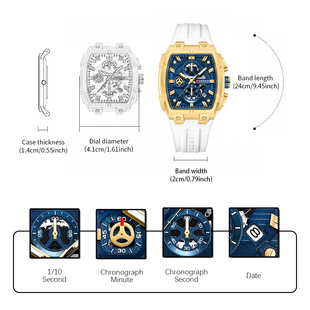 CURREN Luxe vintage horloge vo - Vintage Watch Collecting recensie en prijs