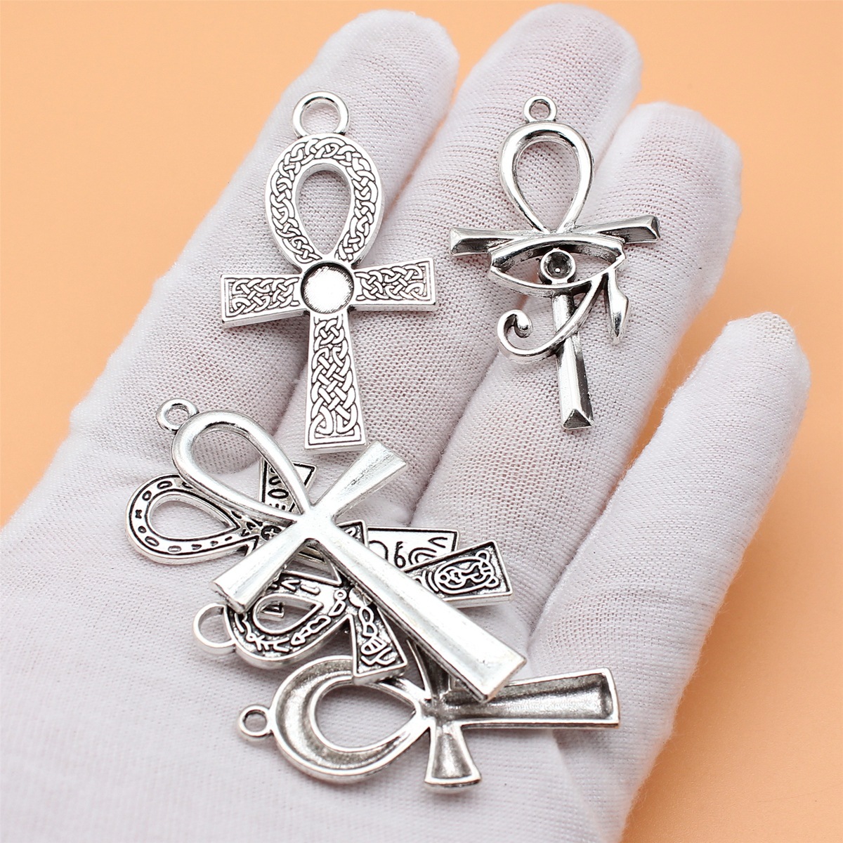 6 stks Antiek Zilver Kleur Sle - Vintage Collectible Jewelry recensie en prijs