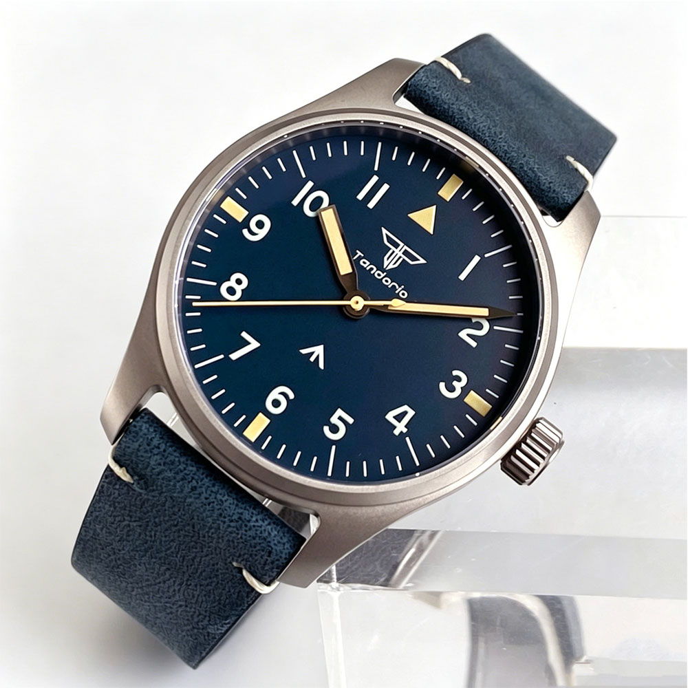 Tandorio 39mm AR Sapphire Tita - Vintage Watch Collecting recensie en prijs
