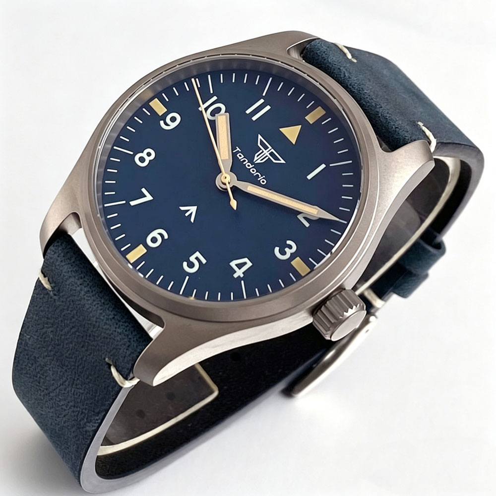 Tandorio 39mm AR Sapphire Tita - Vintage Watch Collecting recensie en prijs