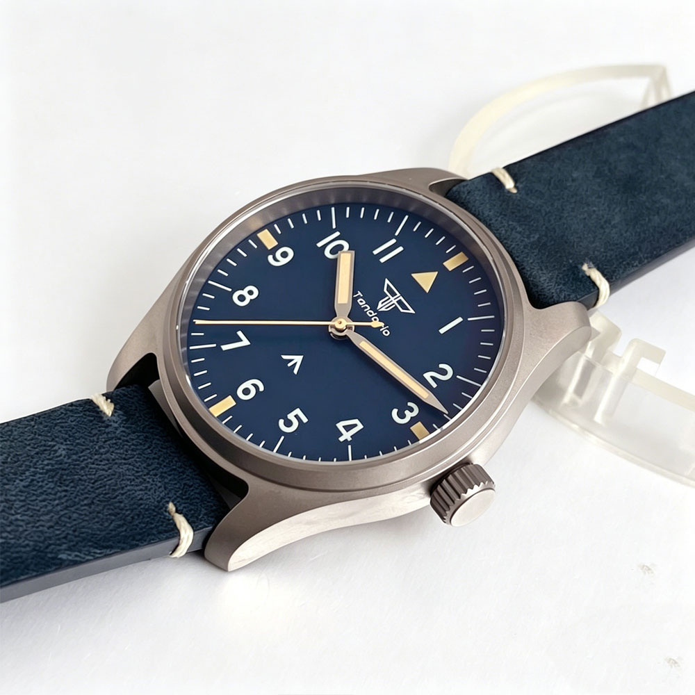 Tandorio 39mm AR Sapphire Tita - Vintage Watch Collecting recensie en prijs