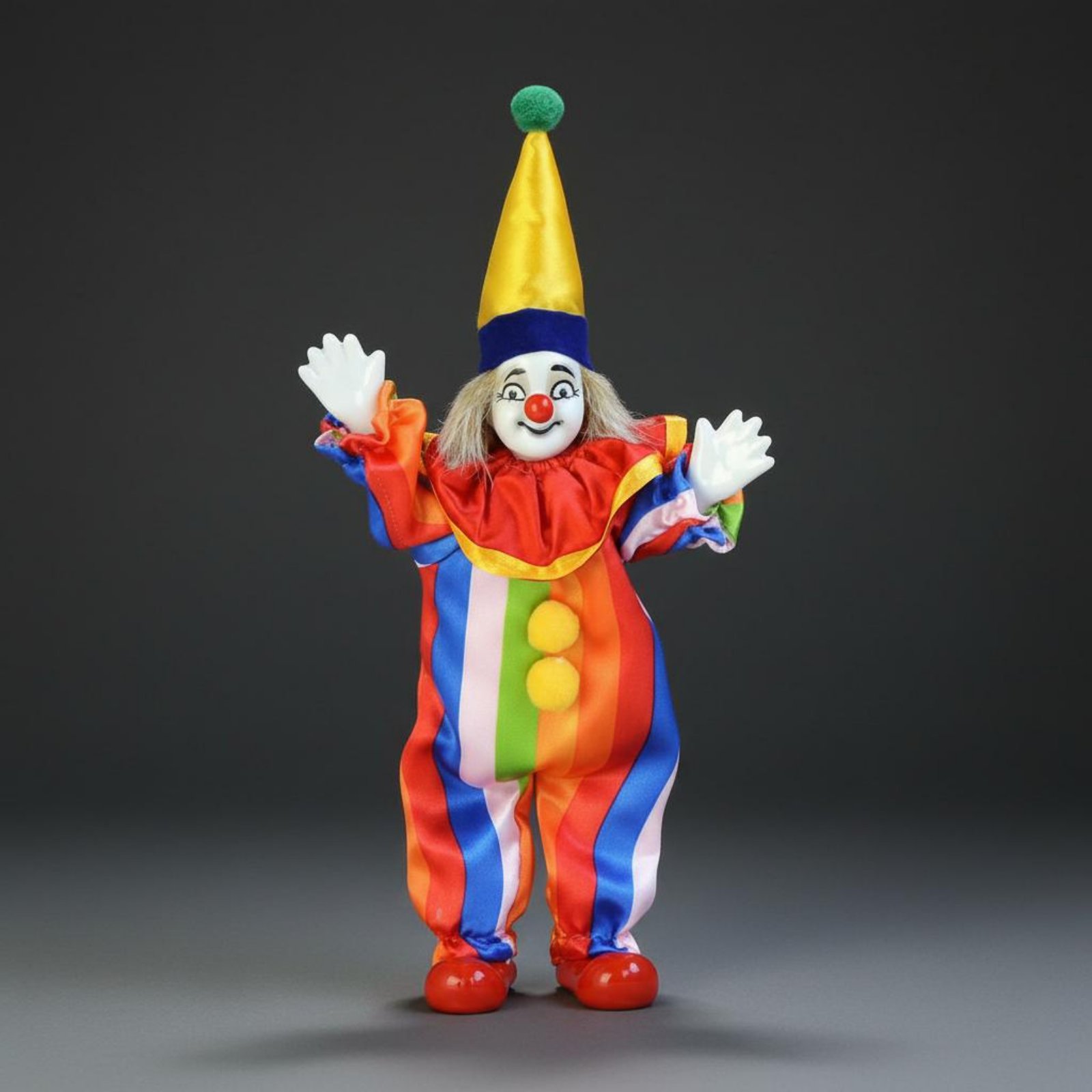 Vintage porseleinen clownpop,  - Vintage Collectible Dolls recensie en prijs