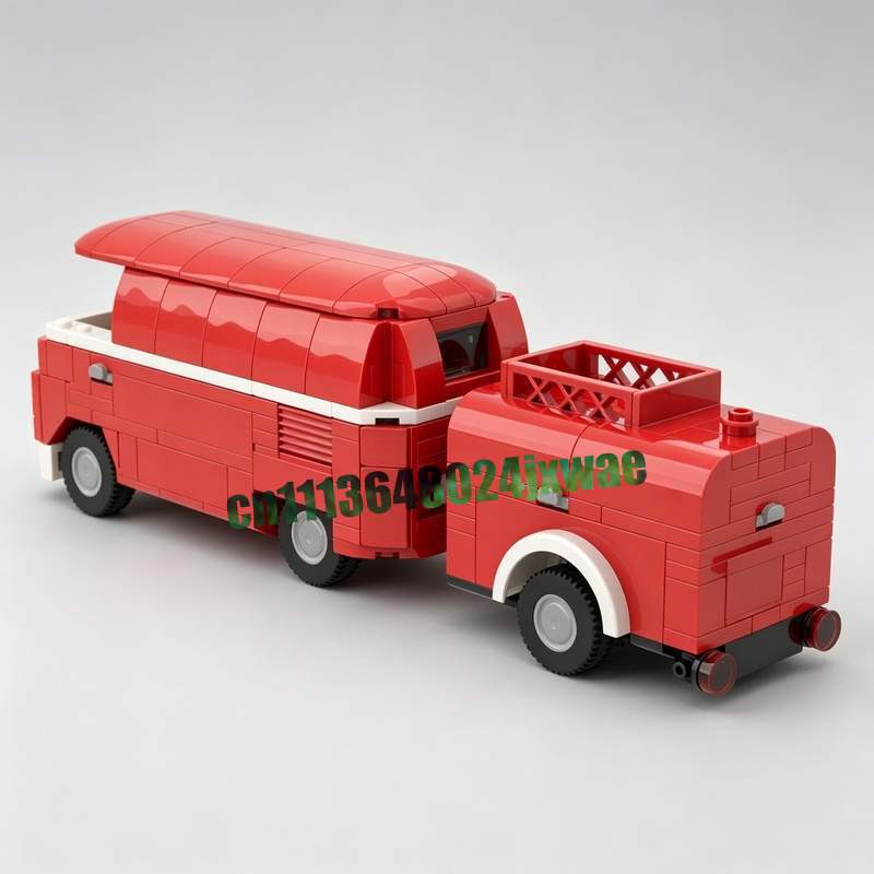 369PCS MOC Vintage Brandweerwa - Vintage Collectible Trucks recensie en prijs