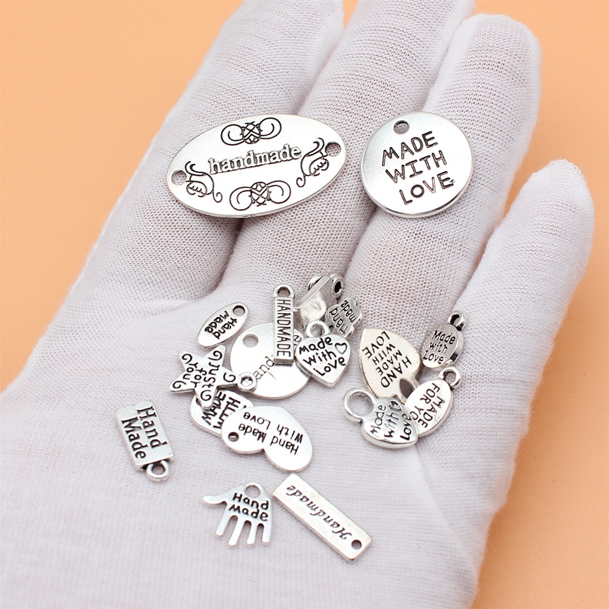 19 stuks antiek zilver kleur h - Vintage Collectible Jewelry recensie en prijs