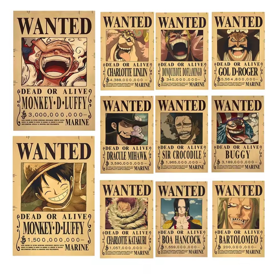Anime One Piece Bounty Wanted  - Vintage Collectible Dolls recensie en prijs