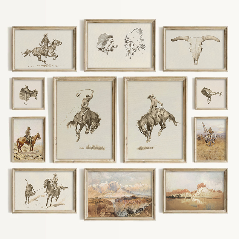 Zuidwestelijke stijl cowboy wa - Vintage Collectible Toys recensie en prijs