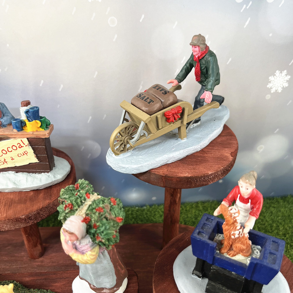 Vintage Kerstdorp Figuurtjesse - Vintage Collectible Market recensie en prijs