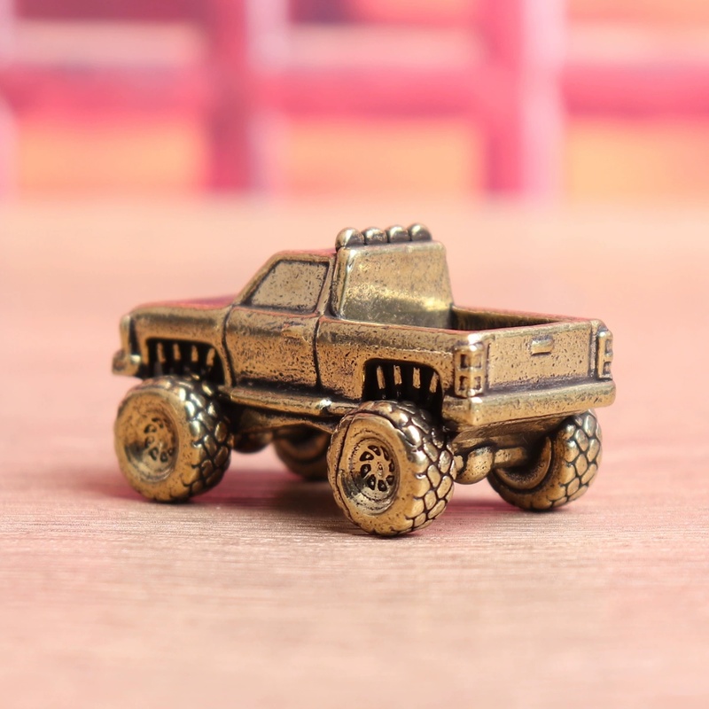 Vintage koperen pick-up model  - Vintage Collectible Trucks recensie en prijs