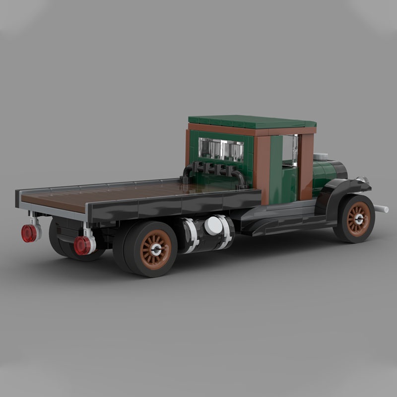 226-delige MOC auto's vintage  - Vintage Collectible Trucks recensie en prijs