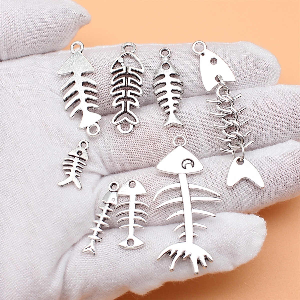 8 stuks antiek zilver kleur vi - Vintage Collectible Jewelry recensie en prijs