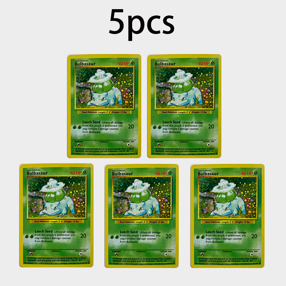 DIY PTCG TCG Kaarten Bulbasaur - Vintage Pokemon Collectible recensie en prijs